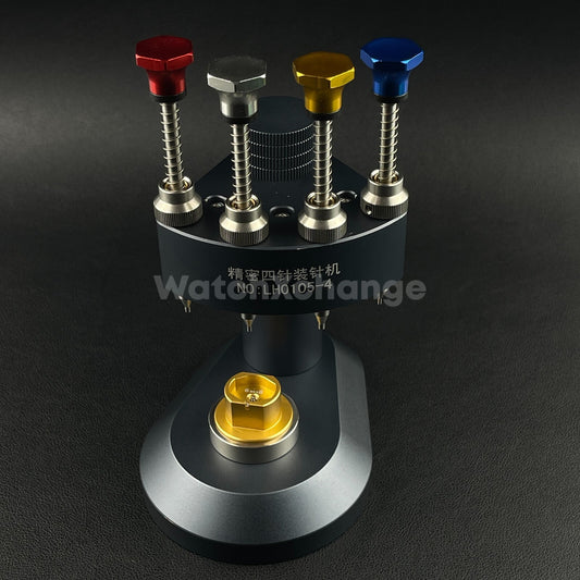 Watch Hand Press Set 4 Pins High Precision Setting Tool for Repair Watchmaker