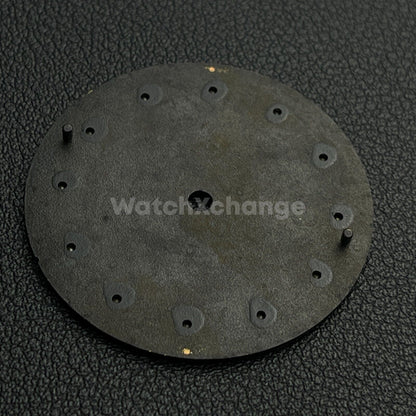 36mm Black & Gold Watch Dial Replacement for ETA 6497 6498 and ST3600 ST3620