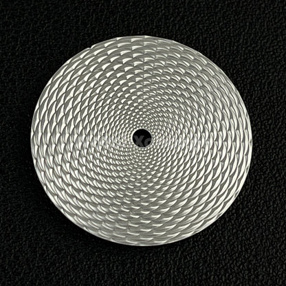 28.5mm Silver Pinecone Texture Watch Dial Face for SEIKO NH35 NH36 Movements