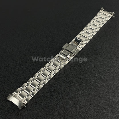 Silver Stainless Steel Watch Strap for Tissot 1853 Couturier T035 18mm - 24mm