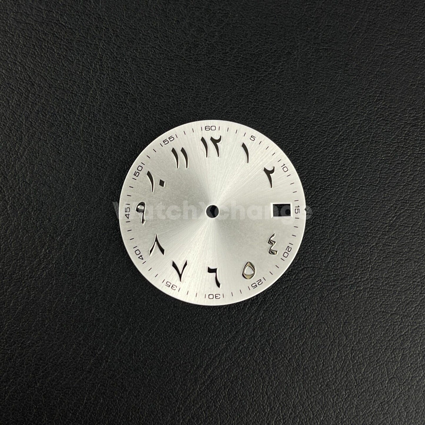 28.5mm White Silver Arabic Watch Dial NH35 NH36 Movement Professional