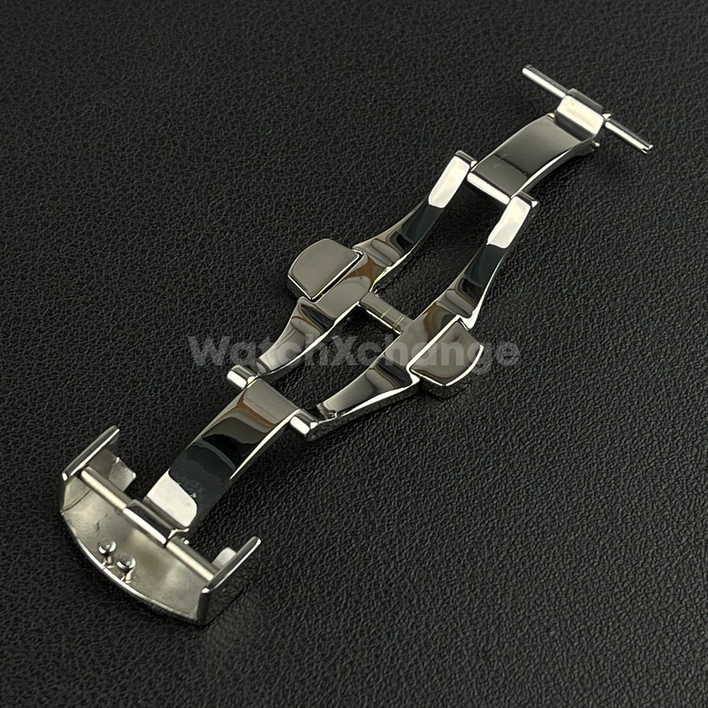 Silver Stainless Steel Deployment Clasp For Panerai Strap Watches 20mm or 22mm