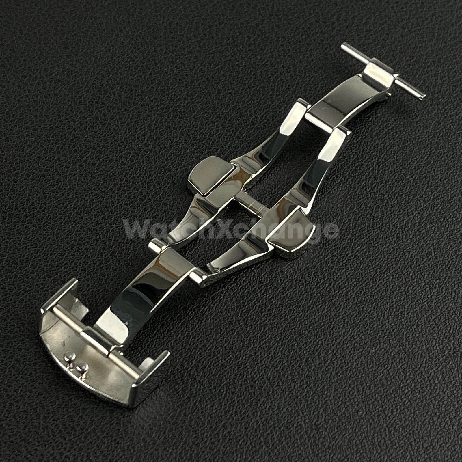 Silver Stainless Steel Deployment Clasp For Panerai Strap Watches 20mm or 22mm