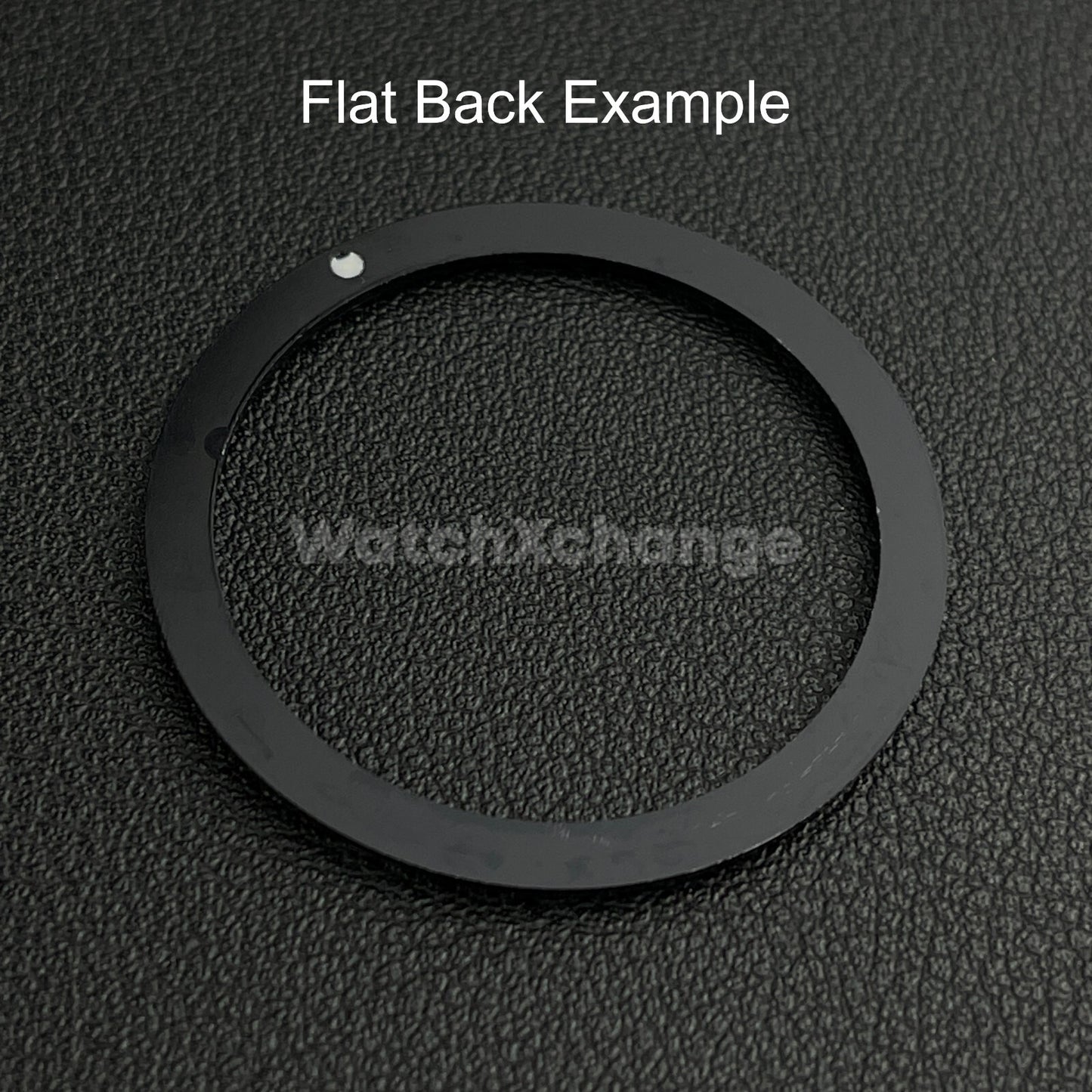 Black & Blue 38mm Flat Resin Bezel Insert For Divers Watch Seiko Mod SKX SRPD