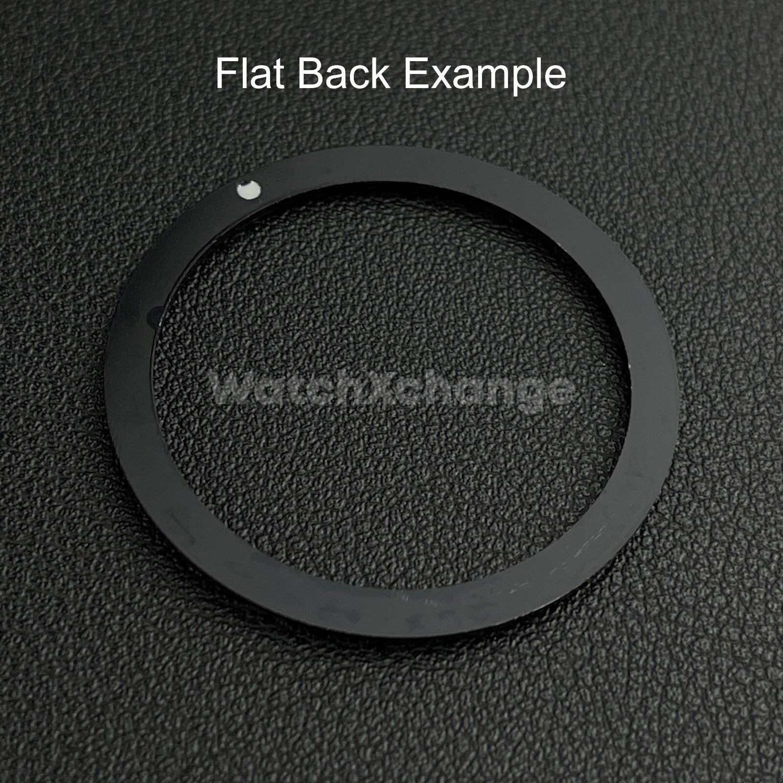 Black & Blue 38mm Flat Resin Bezel Insert For Divers Watch Seiko Mod SKX SRPD