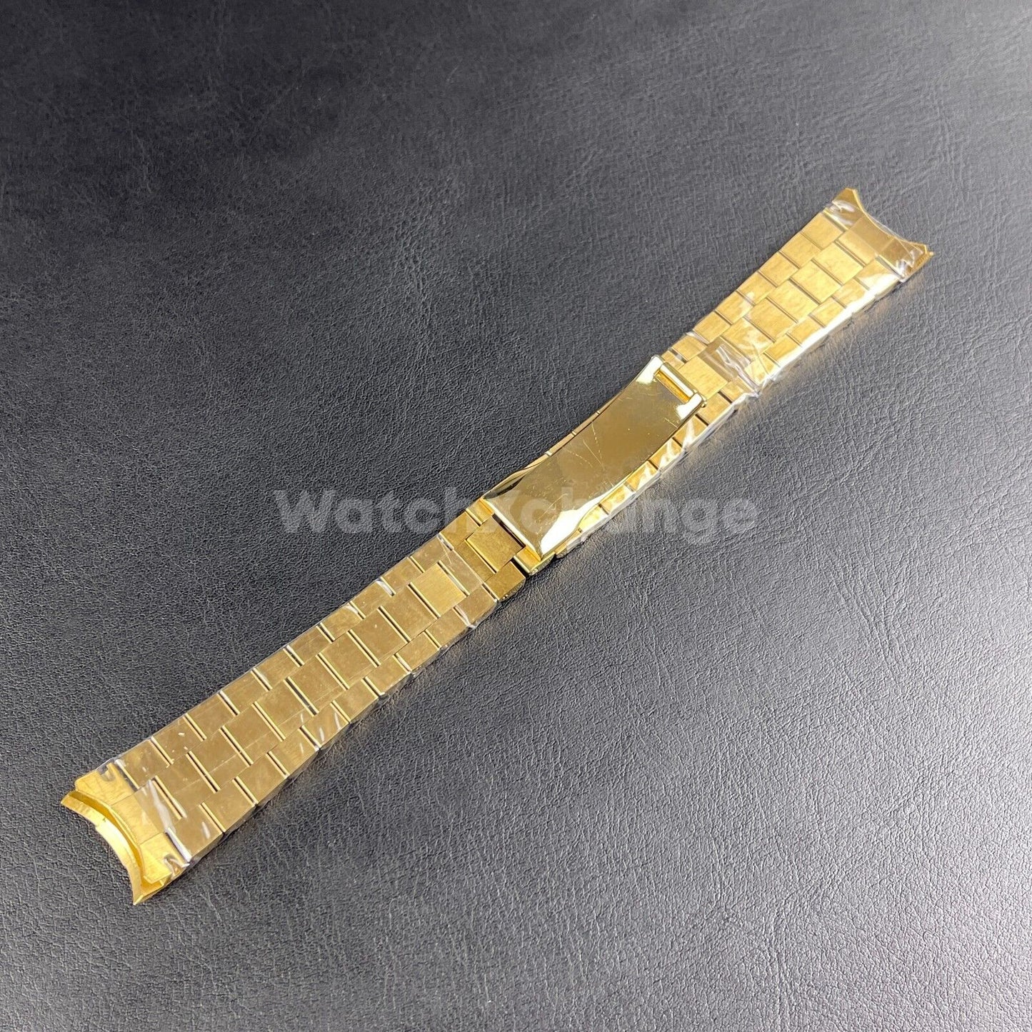 Gold Premium Stainless Steel Watch Bracelet Strap Band Fit Rolex Datejust 20mm