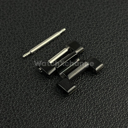 Black Replacement EasyLink For Rolex Submariner Comfort EZ Extension 16x11mm