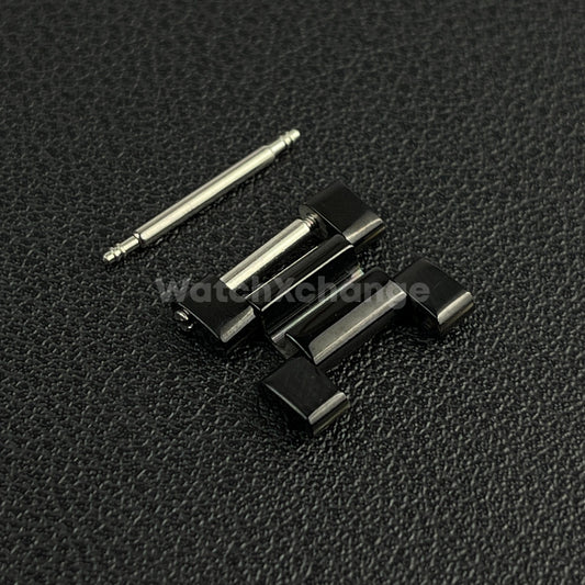 Black Replacement EasyLink For Rolex Submariner Comfort EZ Extension 16x11mm