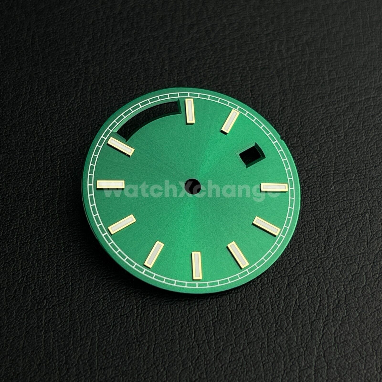 29mm Green Watch Dial w/Green Luminous Replacement for Seagull ST16 Movement