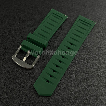 Green Silicone Watch Strap For TAG HEUER F1 Rubber 18 20mm 22mm 24mm Wrist Band