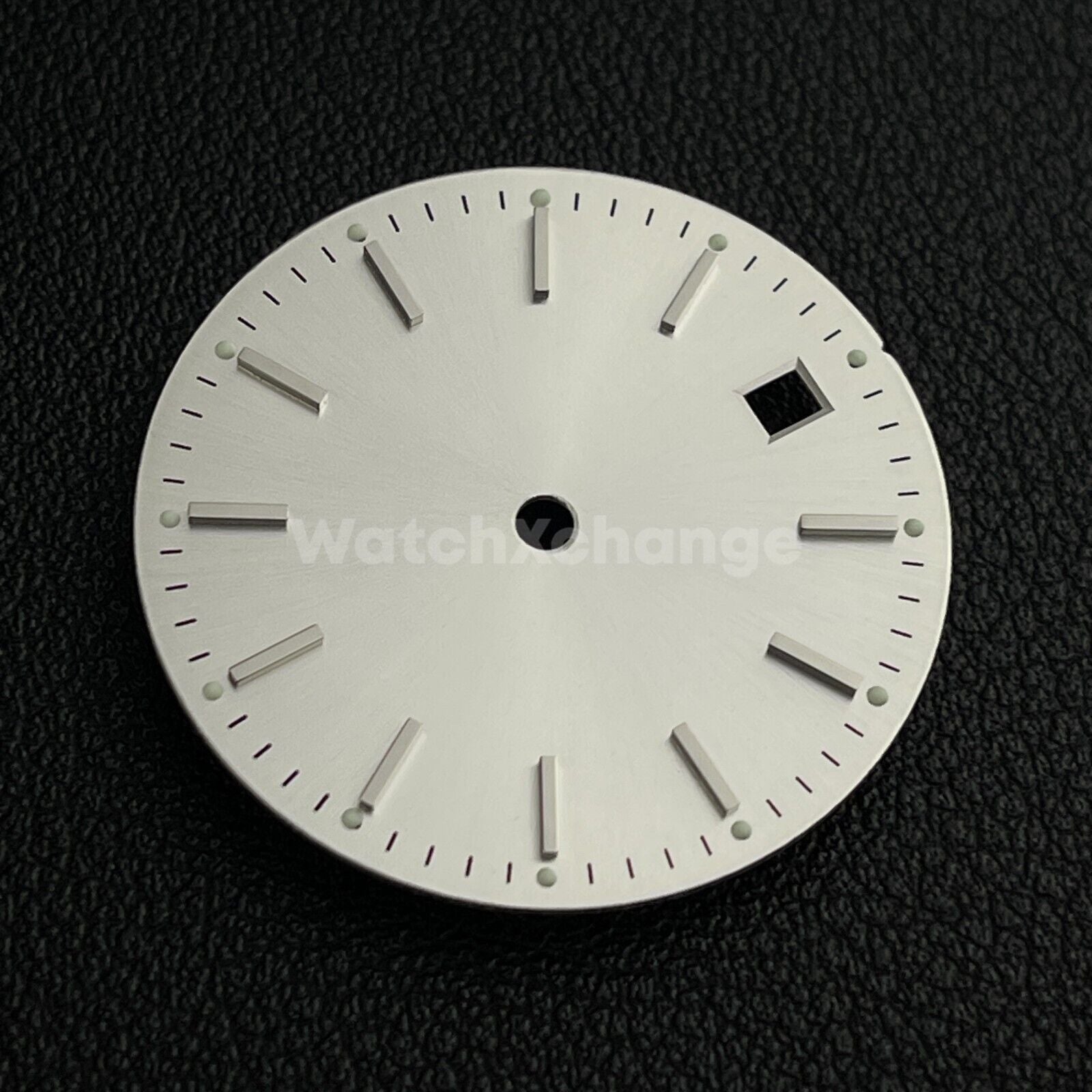 29mm Silver Watch Dial for Miyota 8215 8200 2813 Watch Movement Parts
