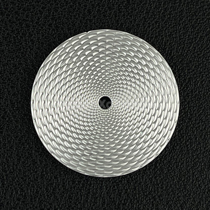28.5mm Silver Pinecone Texture Watch Dial Face for SEIKO NH35 NH36 Movements