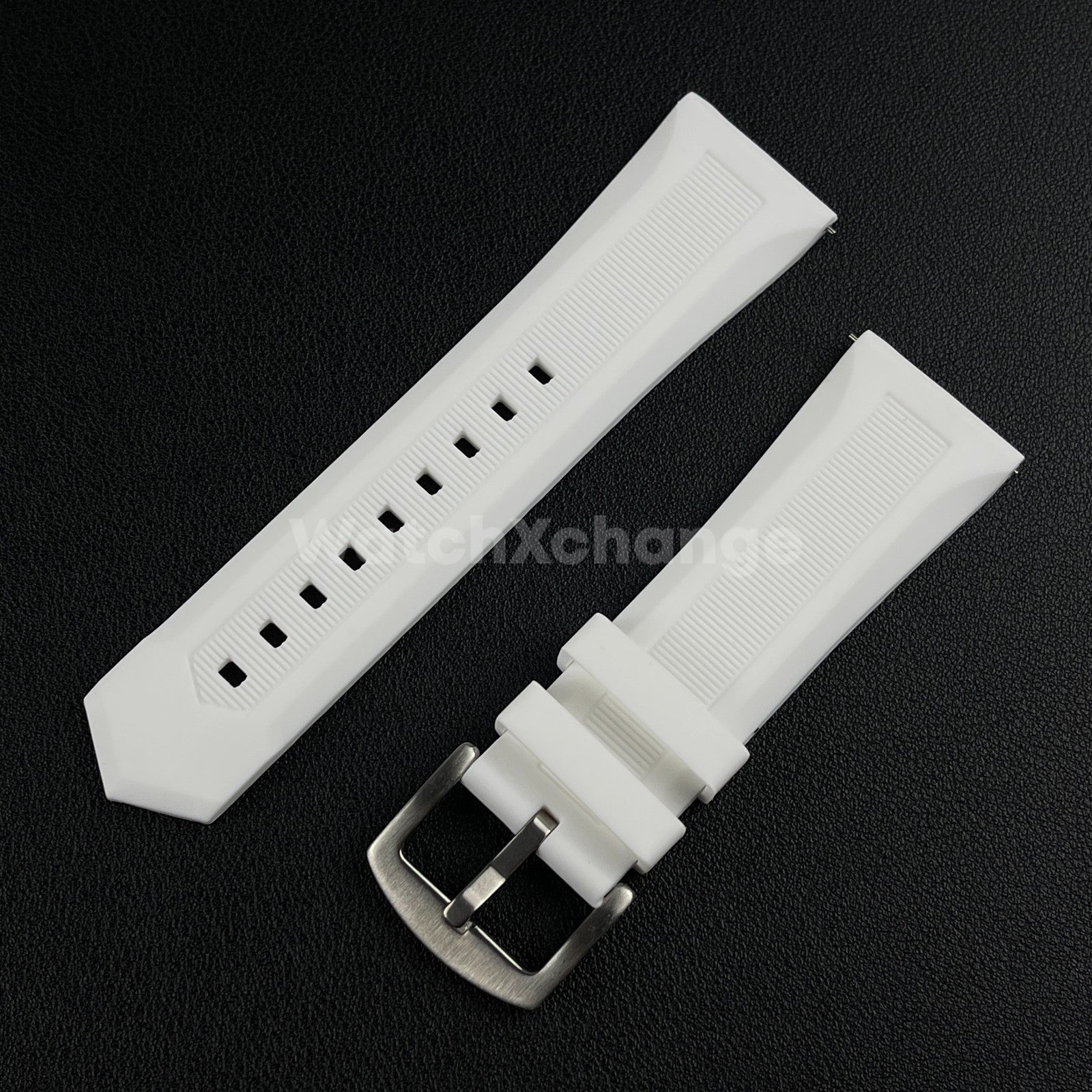 White Silicone Watch Strap For TAG HEUER F1 Rubber 18 20mm 22mm 24mm Wrist Band