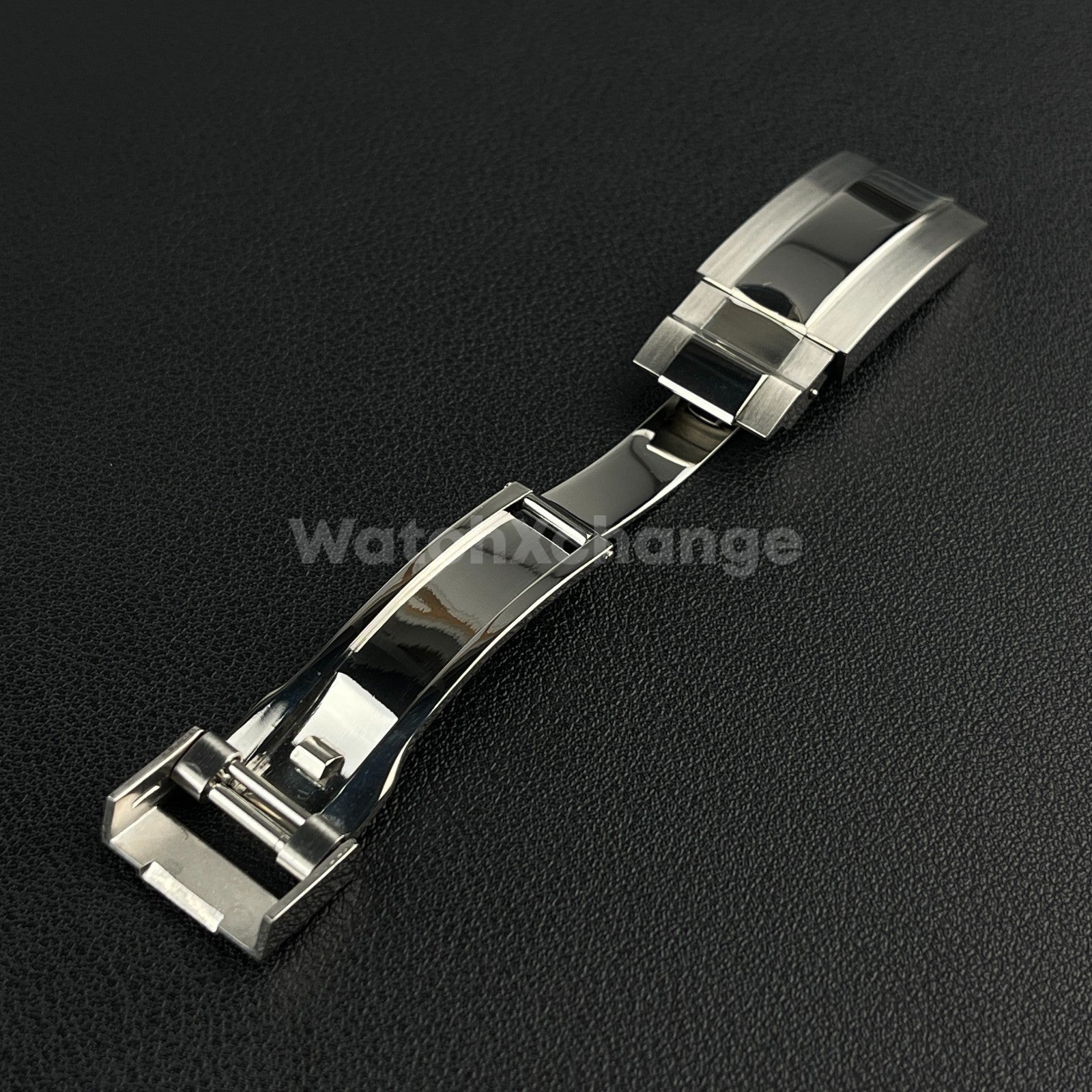 Replacement Clasp/Buckle fit Rolex DAYTONA GMT SUBMARINER Two Tone Silver 9/16mm