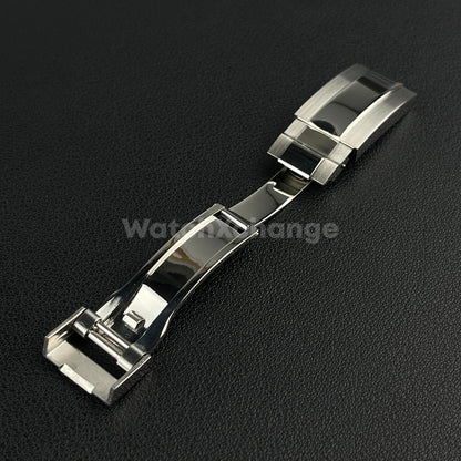 Replacement Clasp/Buckle fit Rolex DAYTONA GMT SUBMARINER Two Tone Silver 9/16mm