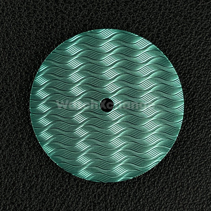 28.5mm Turquoise Wavy Texture Watch Dial Face for SEIKO NH35 NH36 Movements