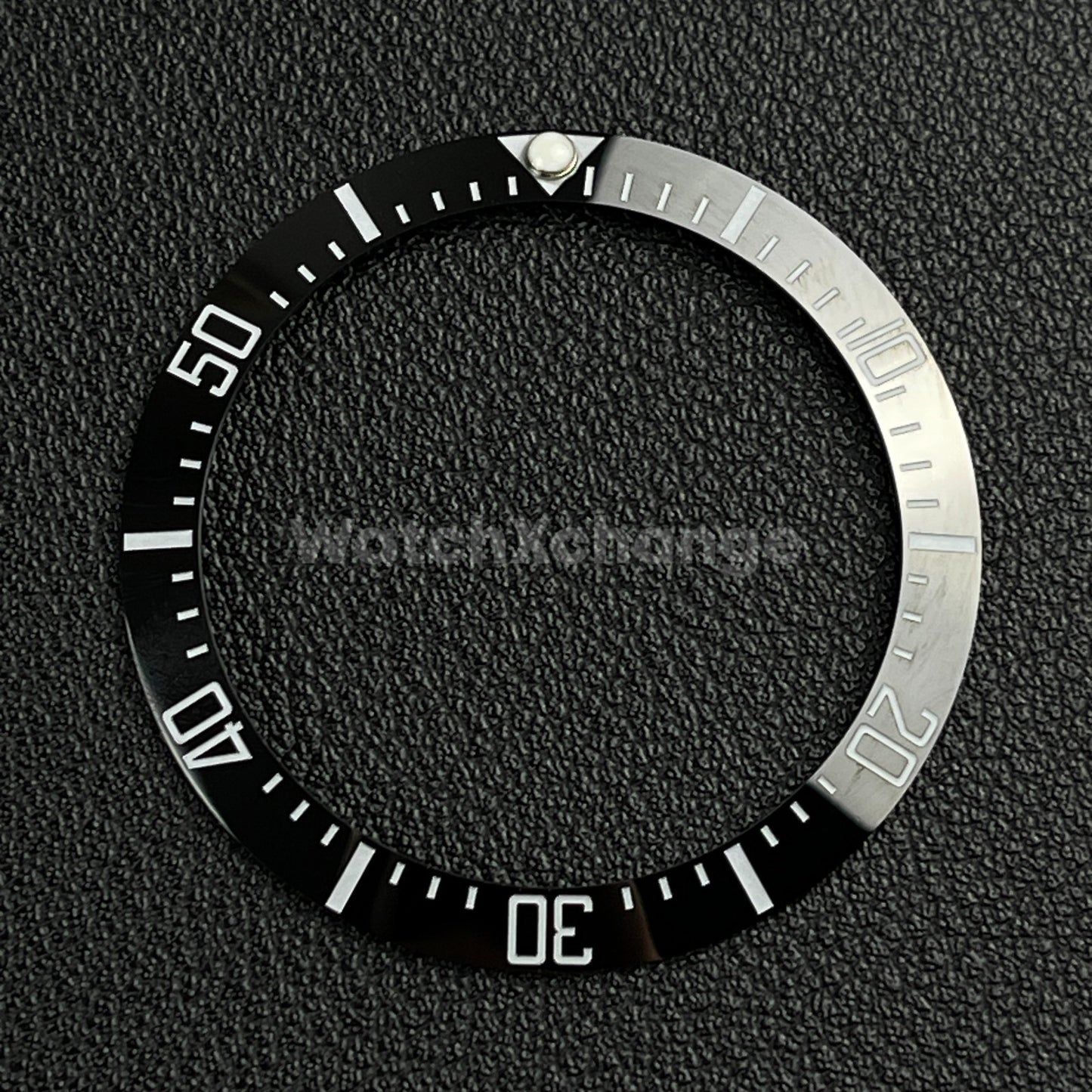 38mm Ceramic Bezel Insert Black & White For Rolex Seiko SKX SRPD Mod