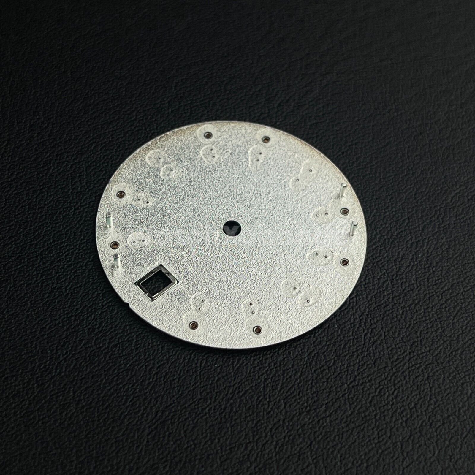 29mm Rose Gold Watch Dial Face Radial Pattern Diamond Scale for NH35/36 Movement