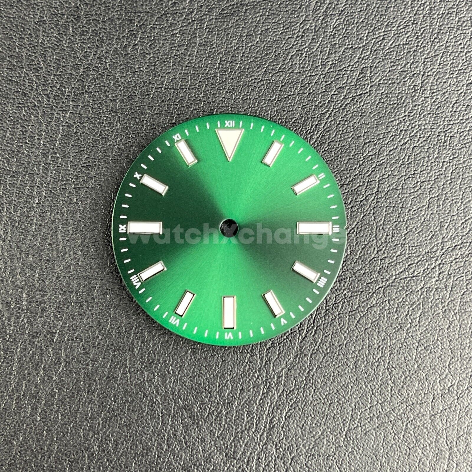 28.5MM Green Watch Dial Luminous Watch Accessory for NH35/ETA2836/8215 Movement