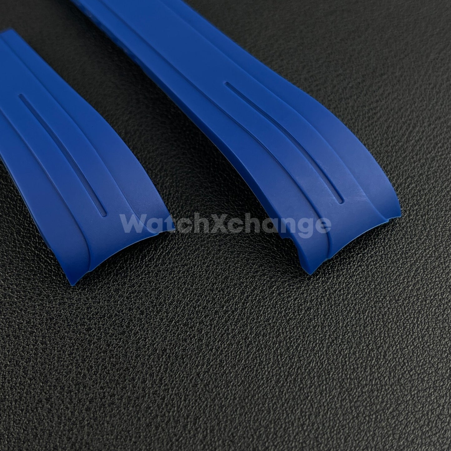 Blue 20mm Replacement Submariner GMT Silicone Rubber Watch Strap Band For Rolex
