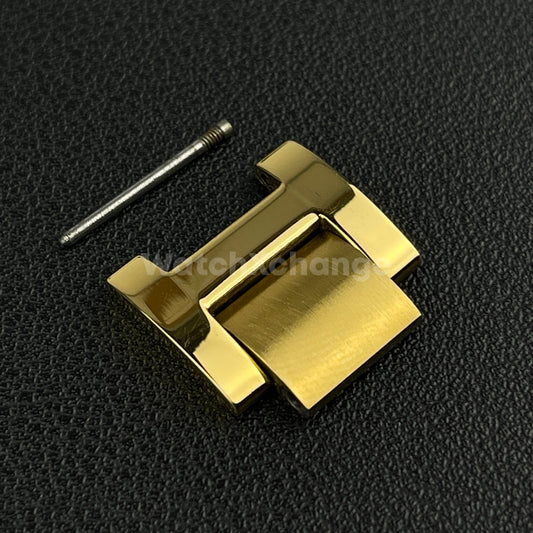 Gold Link For Cartier Ballon Bleu Stainless Brushed Steel 14mm - 22mm