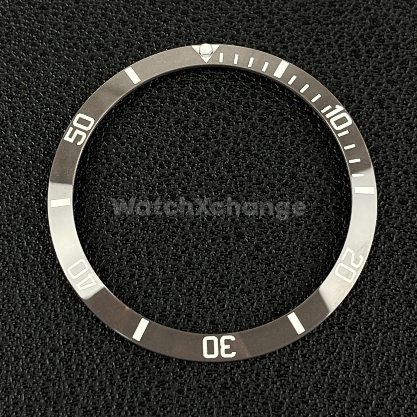 34mm Grey Ceramic SUB Bezel Insert For Seiko Rolex Tudor Divers Watch