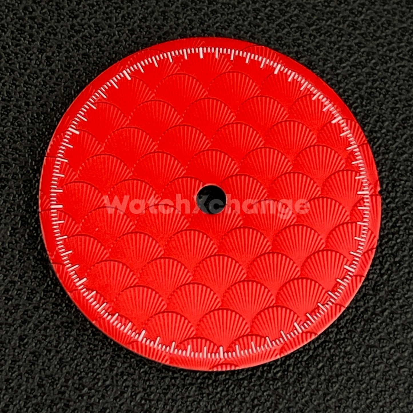 28.5mm Red Shell Texture Watch Dial Face for SEIKO NH35 NH36 Movements