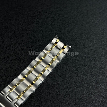 Silver Gold Metal Watch Strap for Tissot 1853 Couturier T035 22/23/24mm
