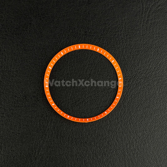 Orange & White Chapter Ring for Seiko SKX007 SRPD & Mod Watches 30.5mm NH36 NH35