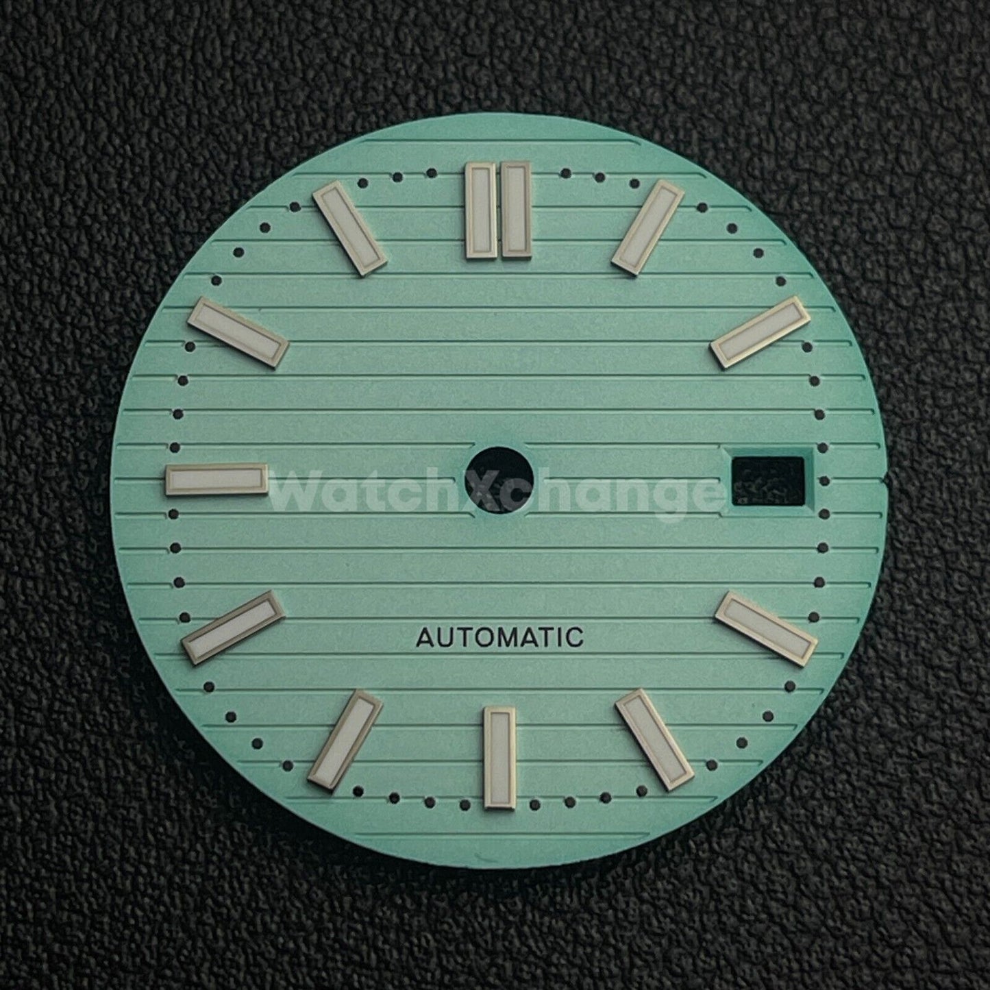 30.5mm Green Nautilus Style Dial Green Luminous For Seiko NH35 NH36 Movements