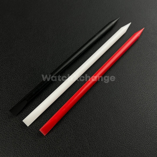 3pcs Anti-Slip Plastic Stick Watch Parts Repair Helper Tool 14cm