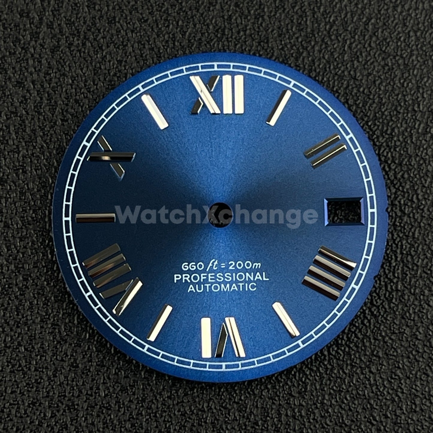 28.5mm Blue Roman Numeral Watch Dial for SEIKO NH35 4R35 Movements