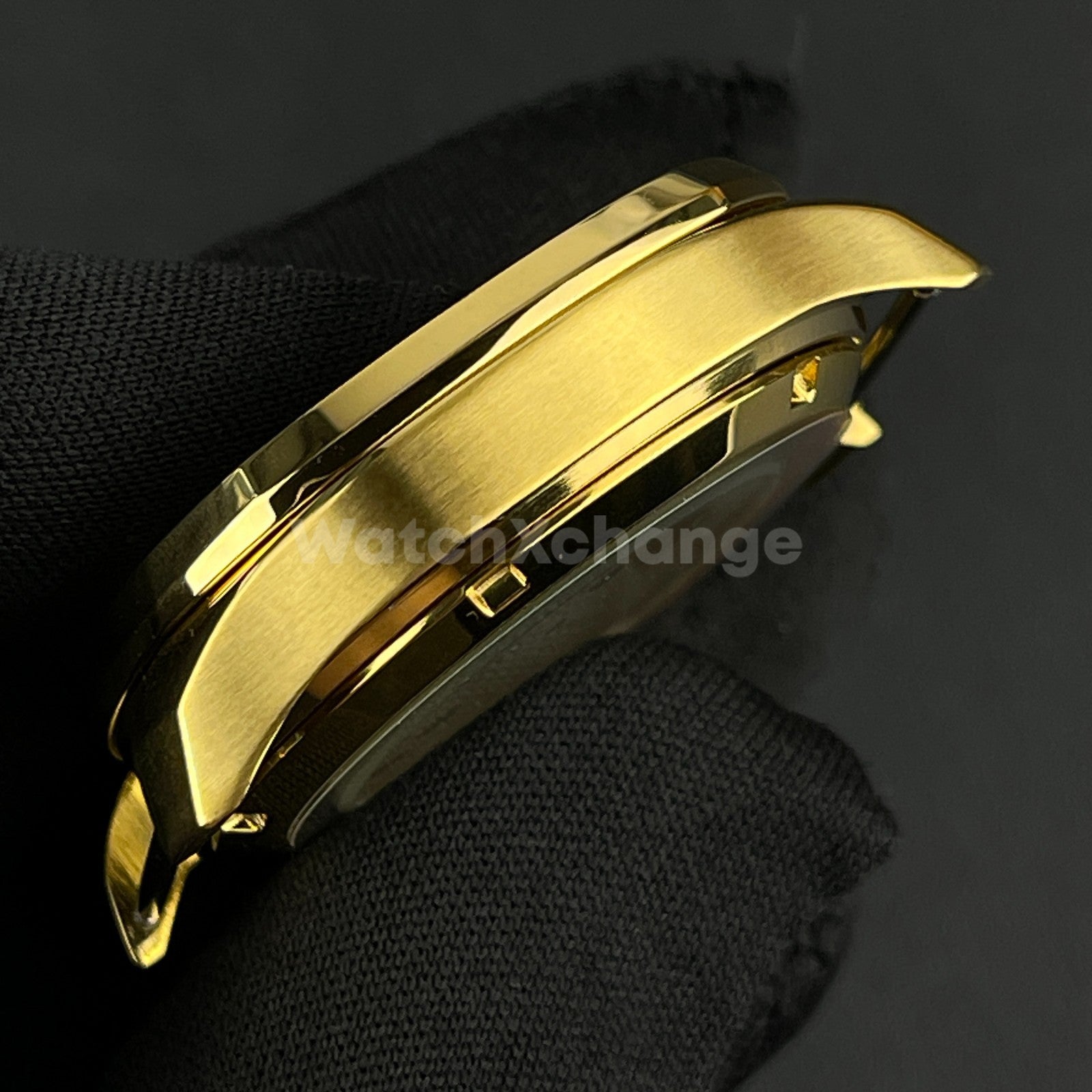 40mm Gold Stainless Steel Watch Case For Japanese NH35 NH36 NH38