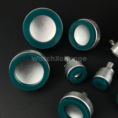 Rubber Watch Case Opener Suction Dies Tool Repair for Screw Back Cases With 8Pc