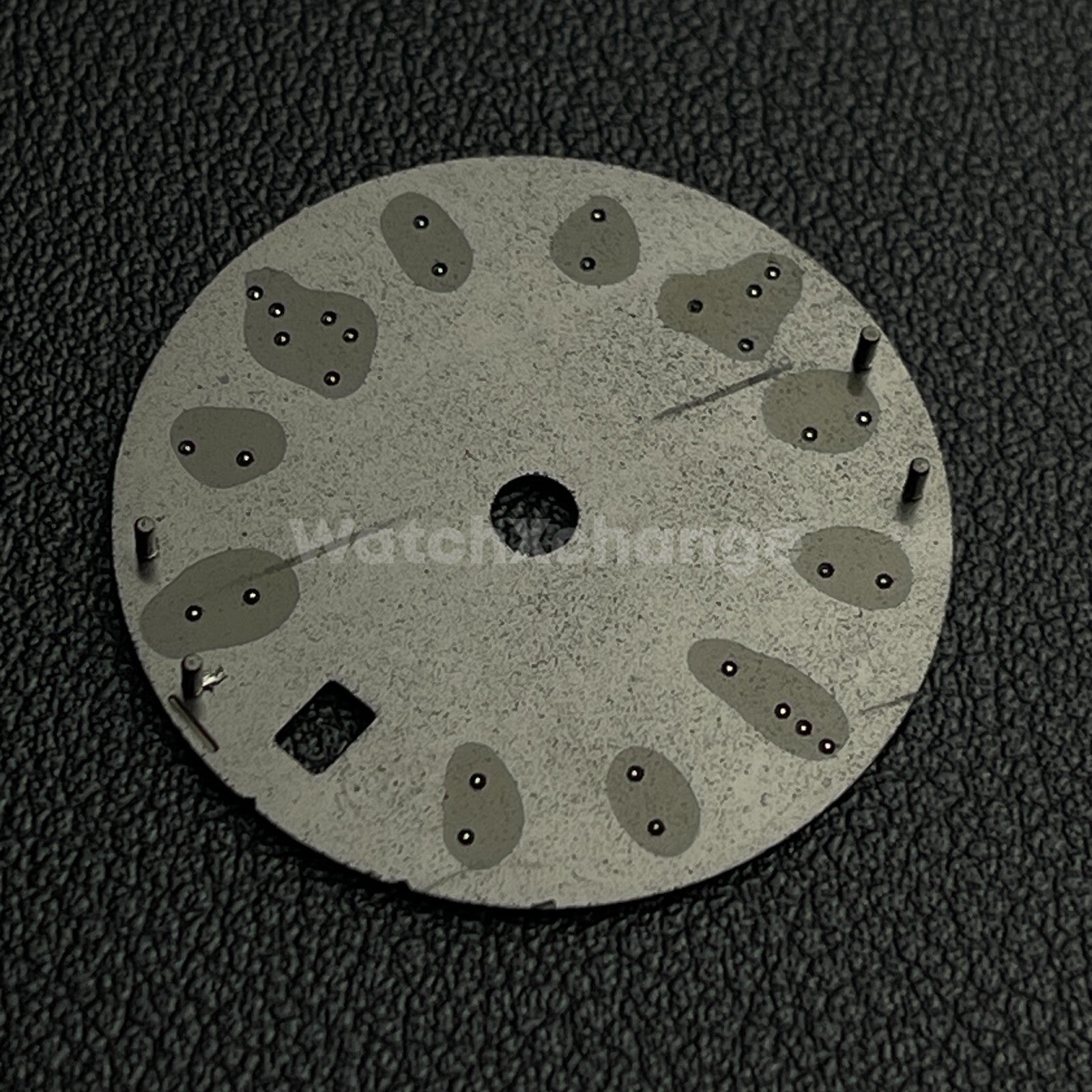 28.5mm Black & Red / Orange Watch Dial Face for NH35 Movements