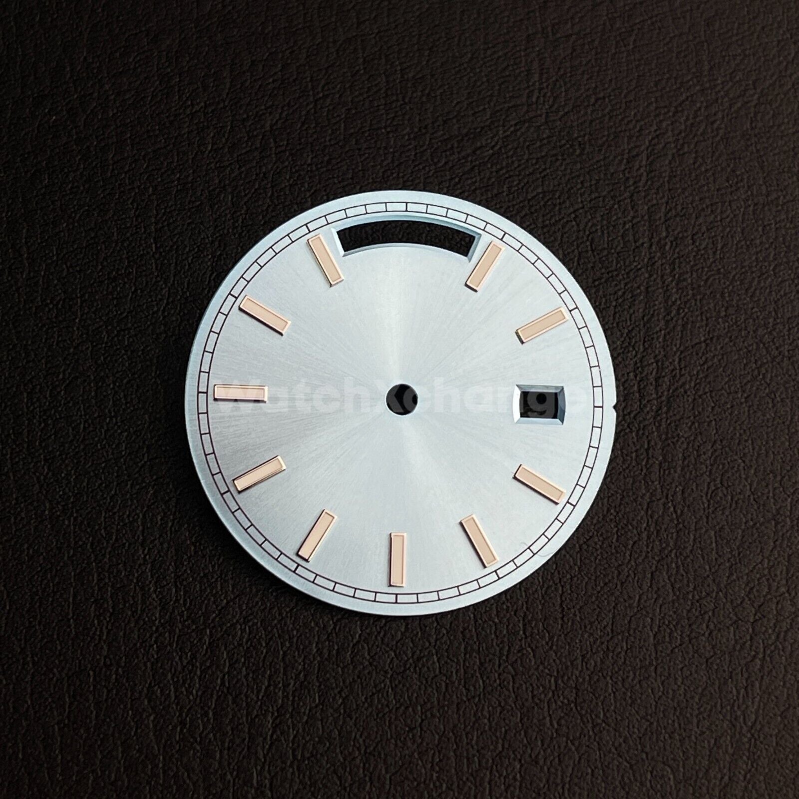 29mm Light Blue Watch Dial Green Luminous Replacement for Seagull ST16 Movement