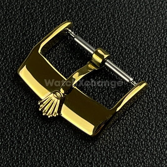 Gold Replacement Rolex Vintage Watch Buckle - Stainless Steel 14/16/18/20mm