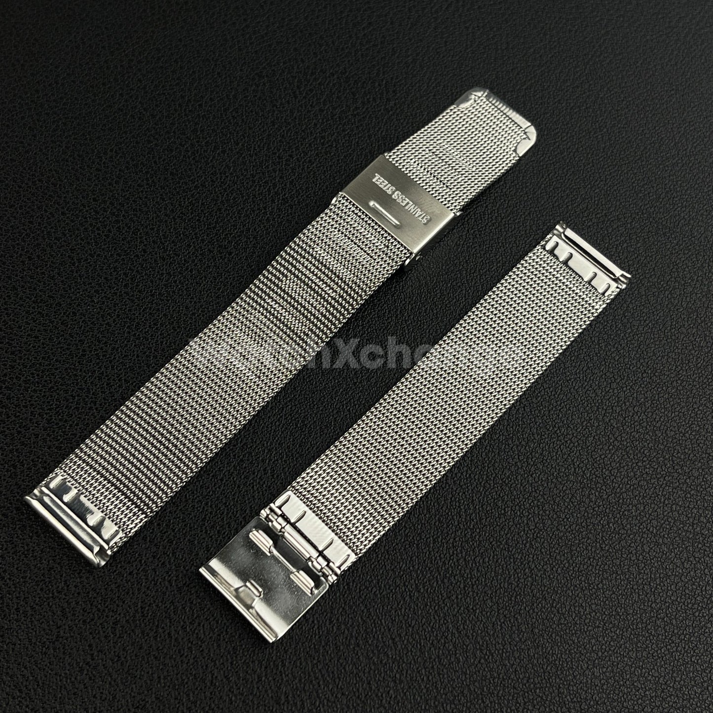 Silver Milanese Mesh Watch Strap Band Stainless Steel Metal 6mm - 18mm