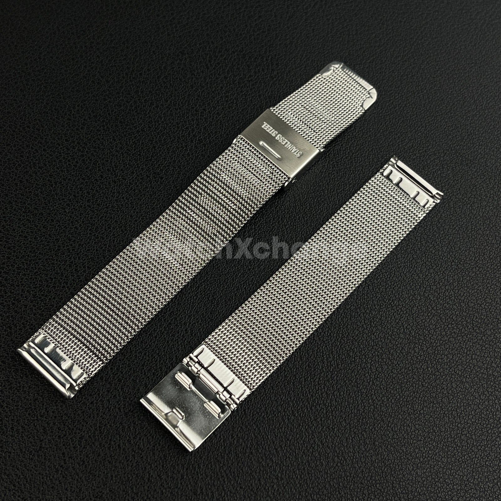 Silver Milanese Mesh Watch Strap Band Stainless Steel Metal 6mm - 18mm