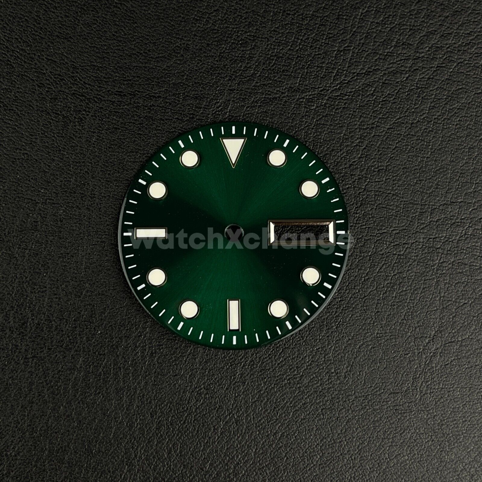 28.5mm Green Watch Dial for SEIKO NH36 Watch Movement Parts
