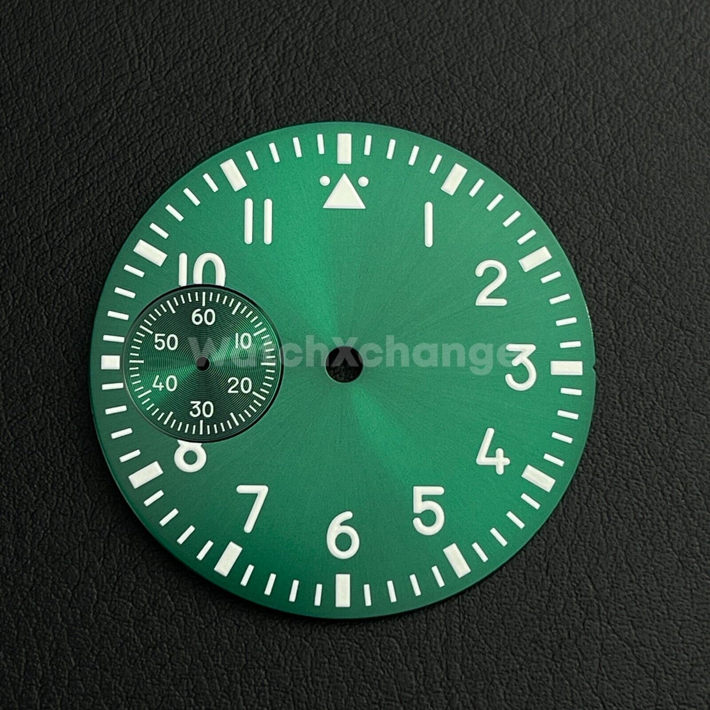 37mm Green Watch Dial Green Luminous For ETA6497 Seagull ST3600 Movement Part