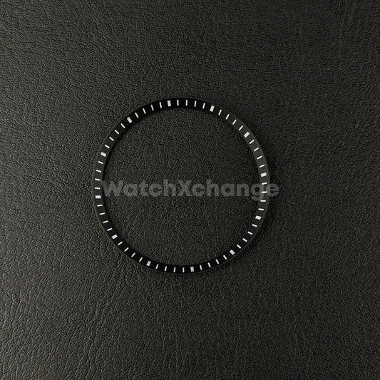 Black & White Chapter Ring for Seiko SKX007 SRPD & Mod Watches 30.5mm NH36 NH35