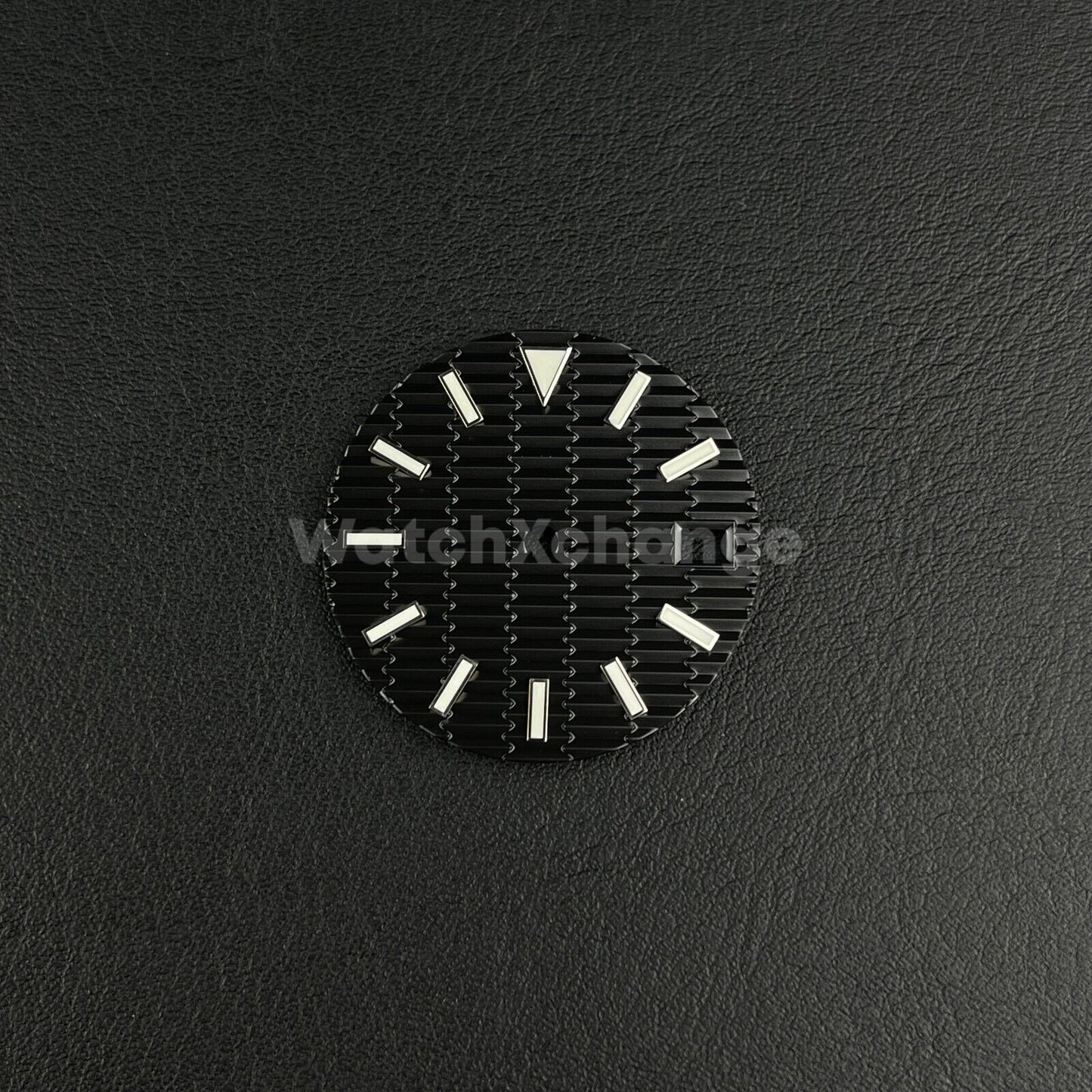 28.5mm Black Watch Dial for SEIKO NH35 Watch Movement Parts