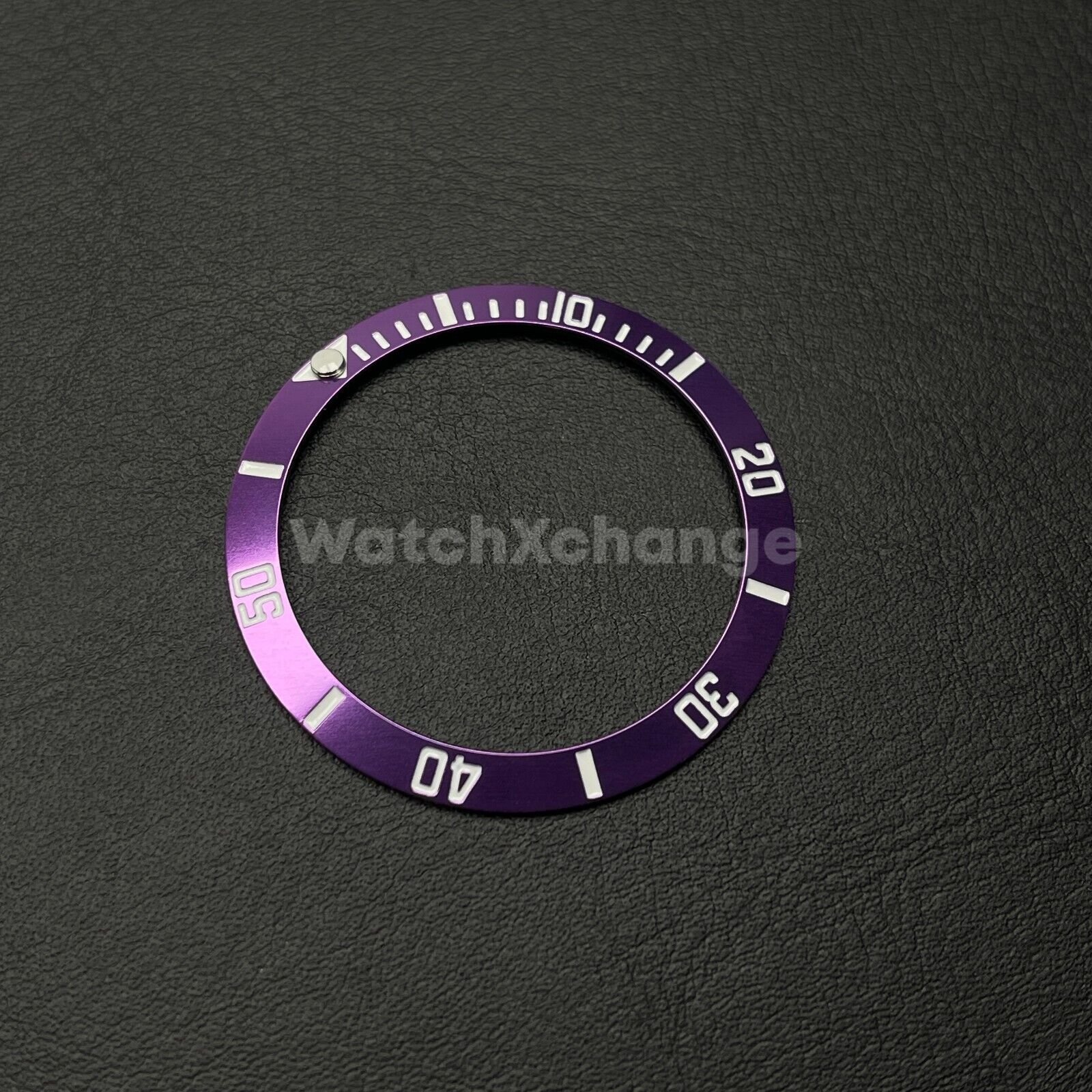 38mm Metal Bezel insert For Divers Watch Rolex GMT Seiko SKX SRPD Purple