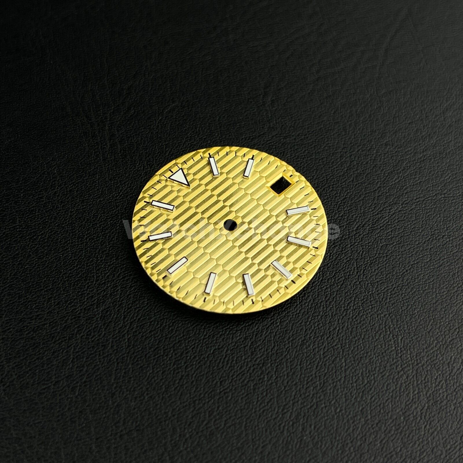 28.5mm Gold Watch Dial for SEIKO NH35 Watch Movement Parts