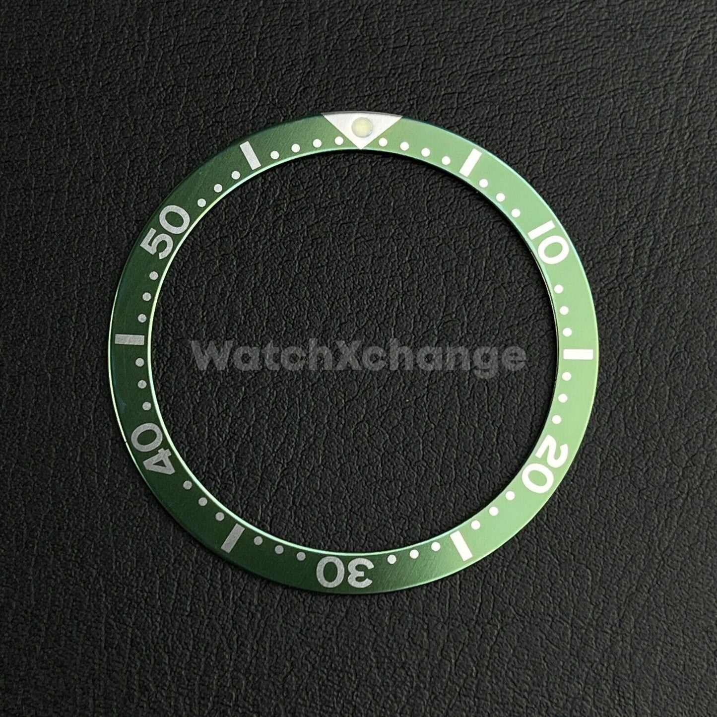 Green 39mm Flat Aluminium Bezel Insert For Divers Watch Seiko Mod Turtle