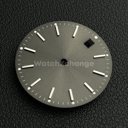 29mm Dark Grey Watch Dial for Miyota 8215 8200 2813 Watch Movement Parts