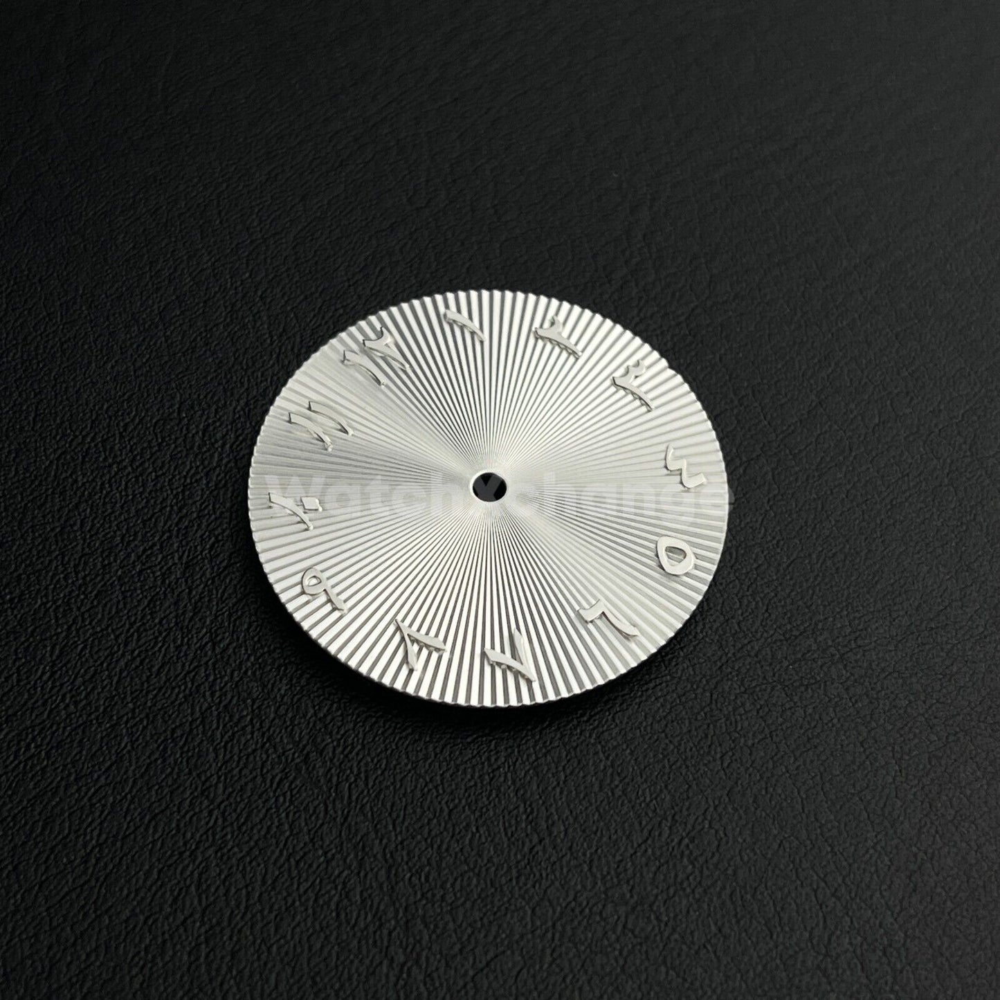 28.5mm Silver Arabic Watch Dial NH35 NH36 Movement Professional