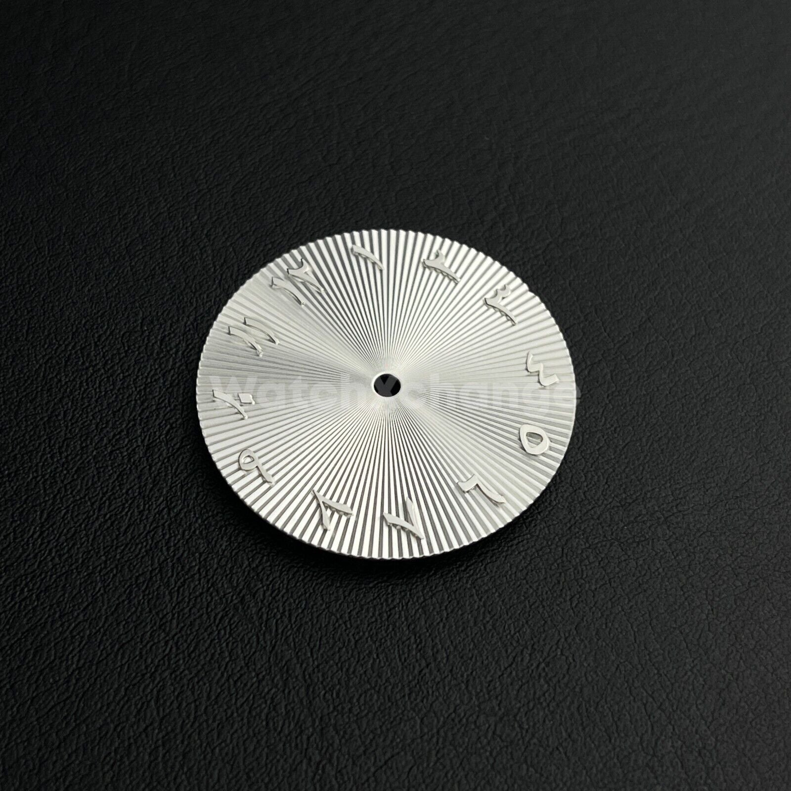 28.5mm Silver Arabic Watch Dial NH35 NH36 Movement Professional