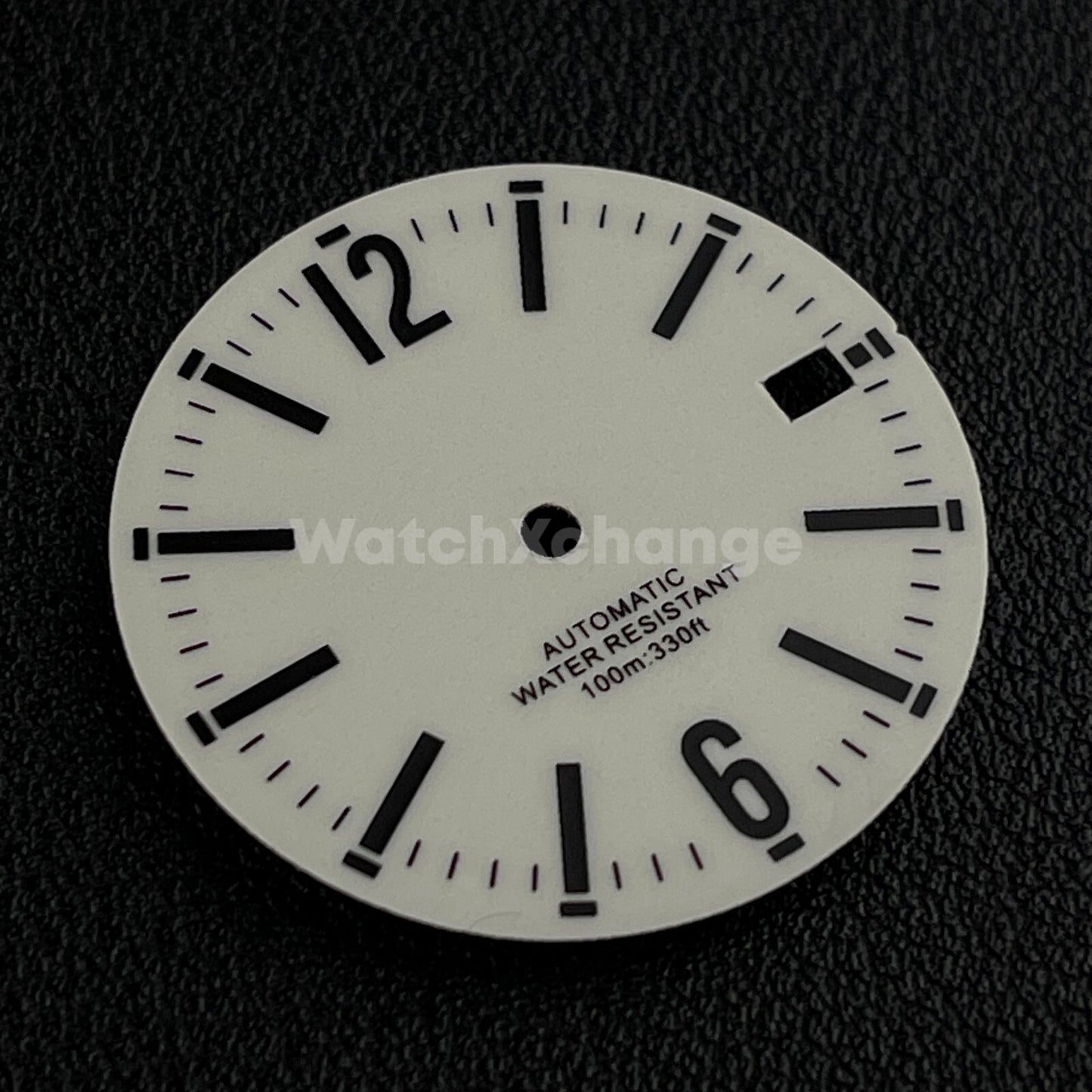 29mm White Green Full Luminous Watch Dial Face Fit for NH35 NH36 Movement Parts